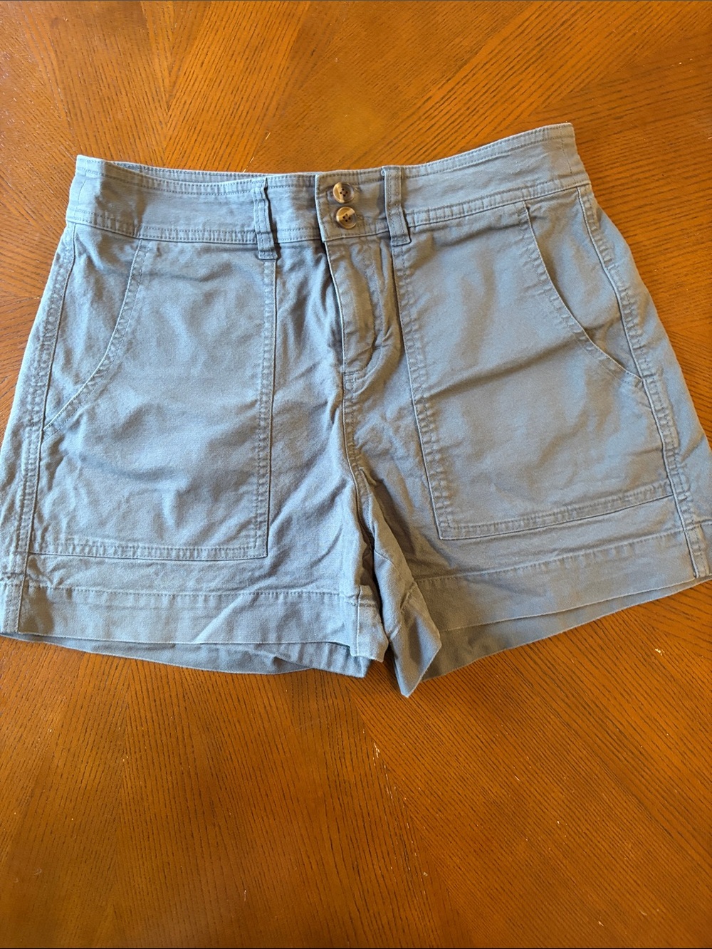 a new day High-Waist grey Utility Shorts size 8